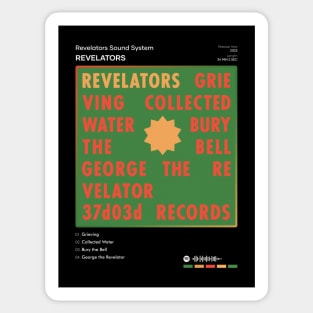 Revelators Sound System - Revelators Tracklist Album Sticker